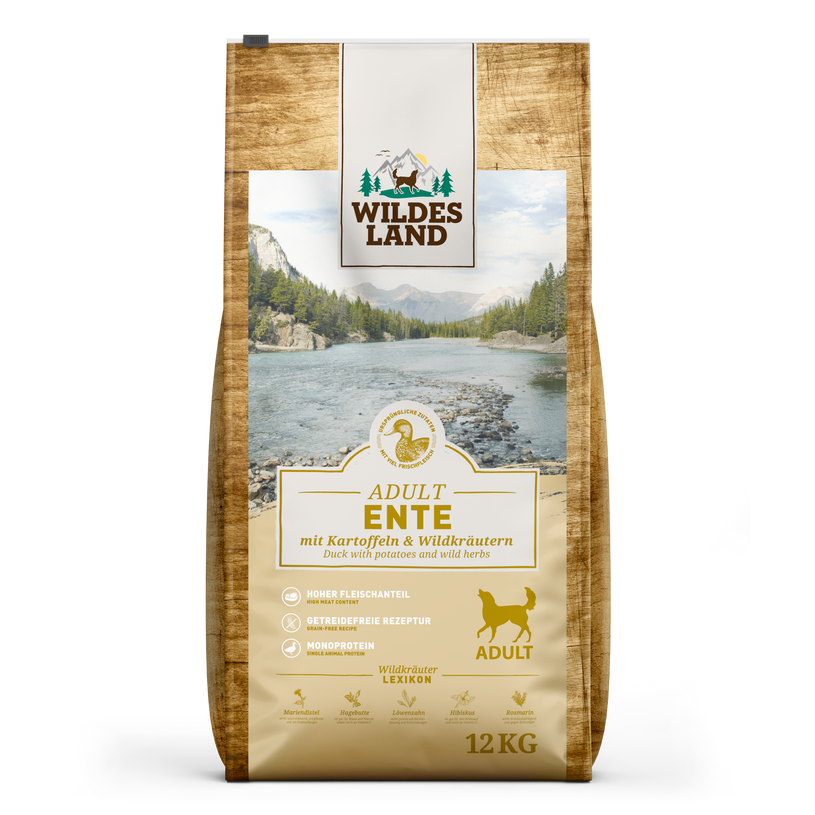 Wildes Land Classic Adult Trockenfutter Ente