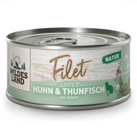 Huhn & Thunfisch mit Spinat