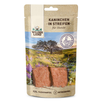 Kaninchenfleisch in Streifen